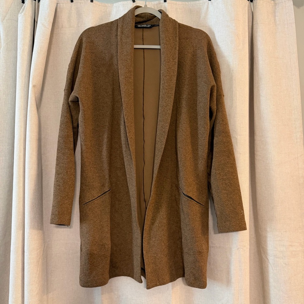 Arc'teryx, Women's Laina Brown Open Front Cardigan Sweater